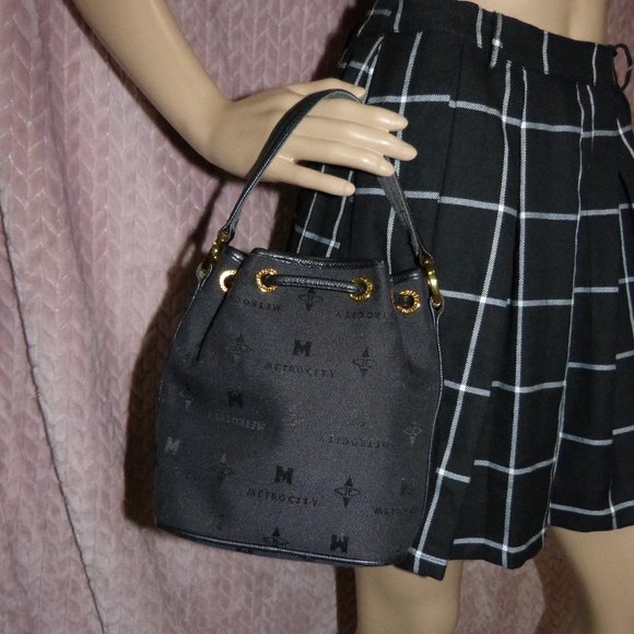 METRO CITY BLACK CROSSBODY/HAND BAG # 0466411 - Picture 2 of 11